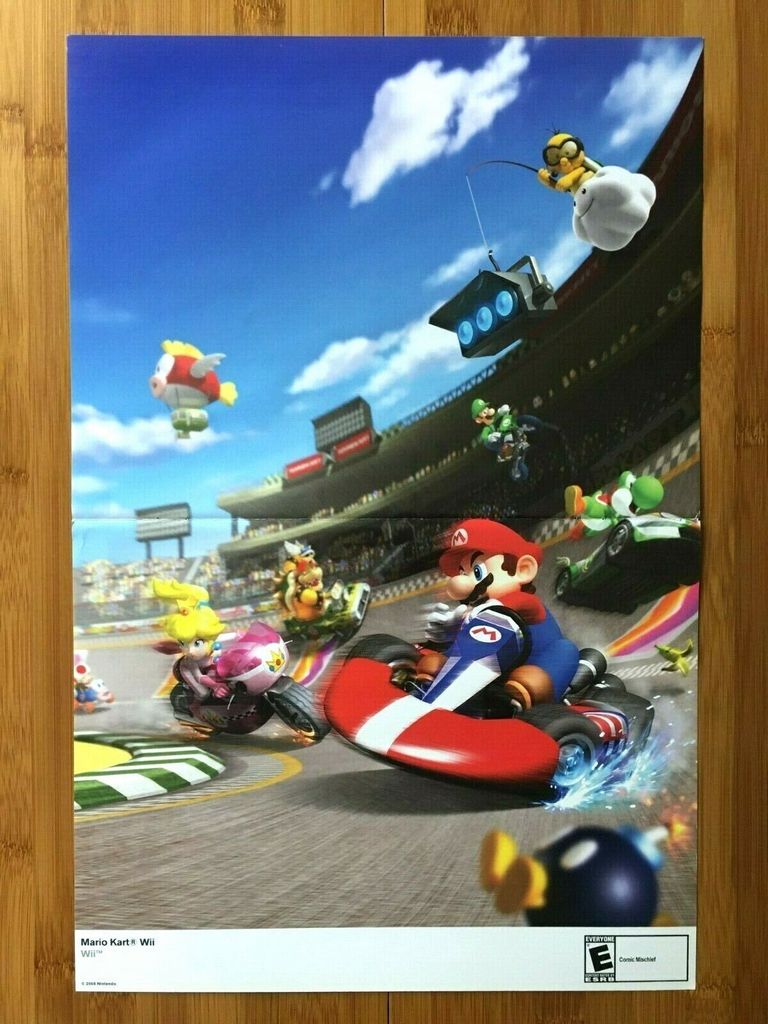 Mario Kart Wii - ROM del videojuego de Wii